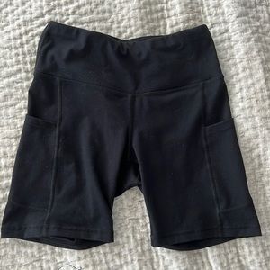 Black Biker shorts
